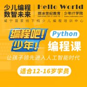 Python编程培训班